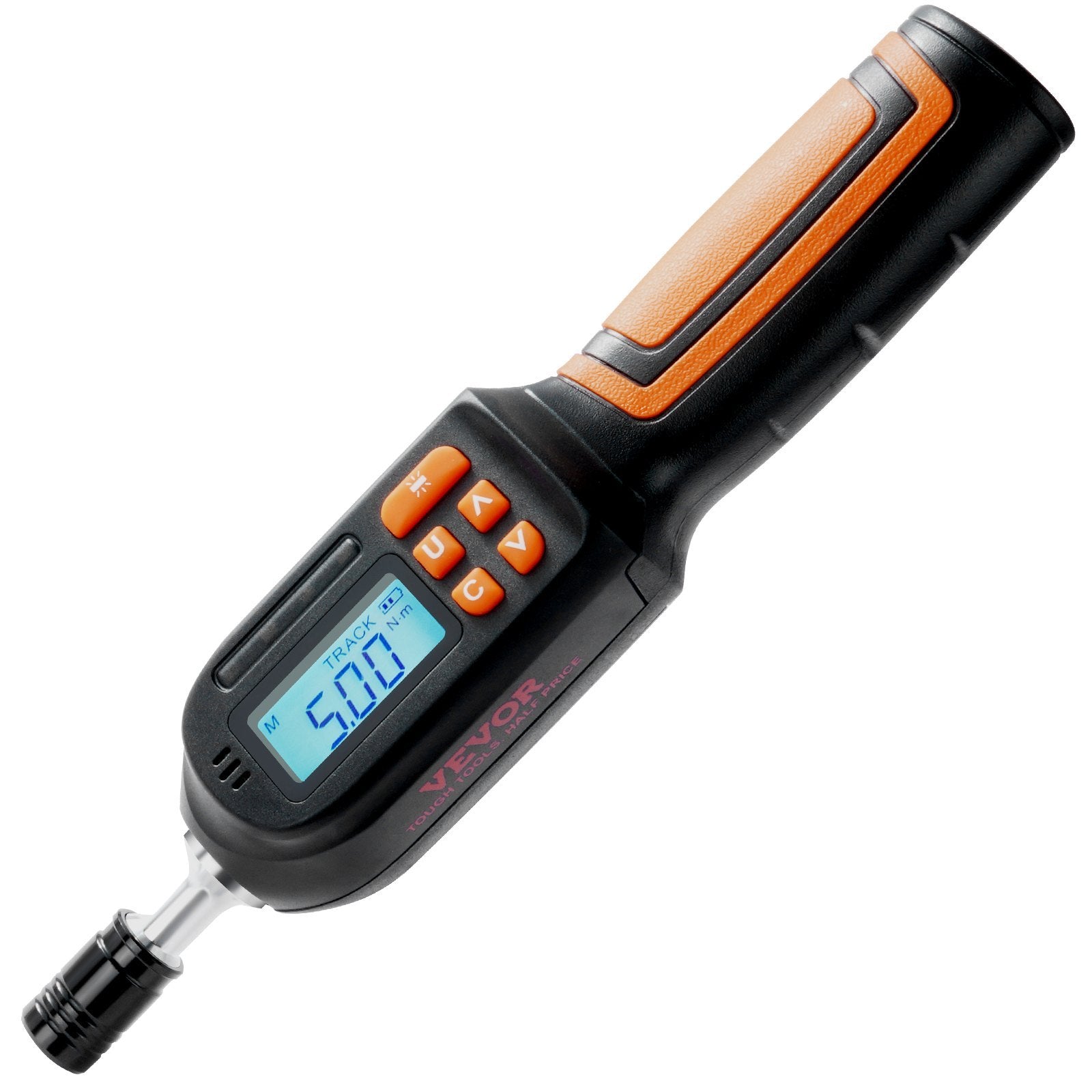 Digital Torque Screwdriver, Drive Screwdriver Torque Wrench, Electrician Torque Screwdriver With LCD, 2.65-70.67 In-lbs Torque Range, 0.01 N.m Increment Torque Screwdriver With Bits & Case