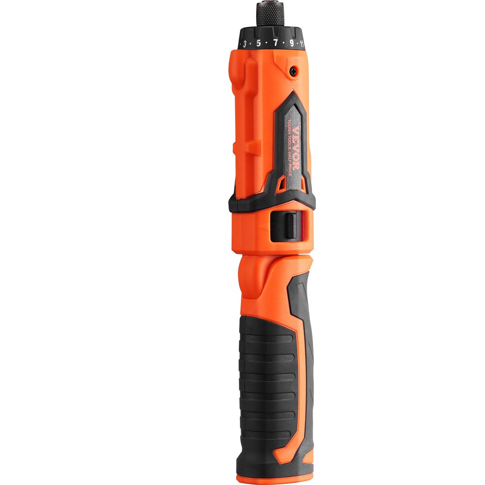 VEVOR Cordless Screwdriver, 4V 7Nm Electric Screwdriver Rechargeable Set With 11 Accessory Kit And Charging Cable, LED Light Dual Position Handle, Nut Drivers Magnetic Bit Holder Tool Kit Home Repair