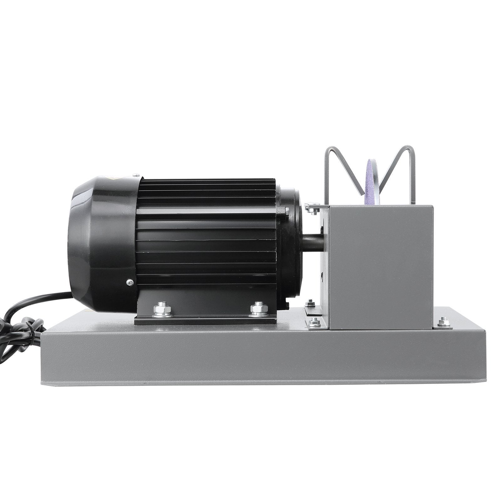 VEVOR Lawn Mower Blade Sharpener, 500W Lawnmower Blade Grinder With 7-inch Ceramic Grinding Wheel, Powerful Bench Mower Sharpening Machine For High Low Lift Blades, Gator Blades, Flat Blades