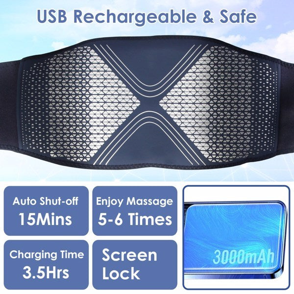 Lower Back Massager Heating Pad Cordless Heating Pad