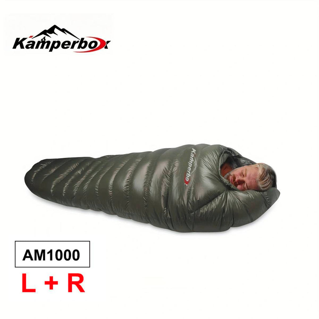 Kamperbox Outdoor Down Sleeping Bag Winter Warm Sleeping Bag