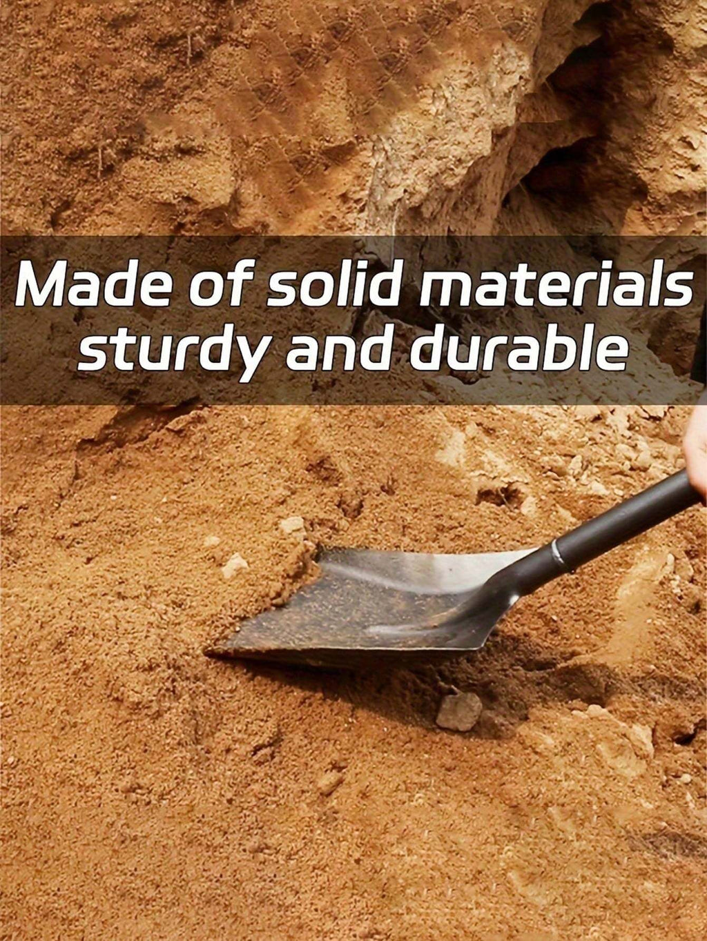 Large Shovel, Garden Shovel, Small Iron Shovel, Outdoor Digging Shovel, Spade For Growing Vegetables, Household Tools, Snow Shovel, Steel Shovel