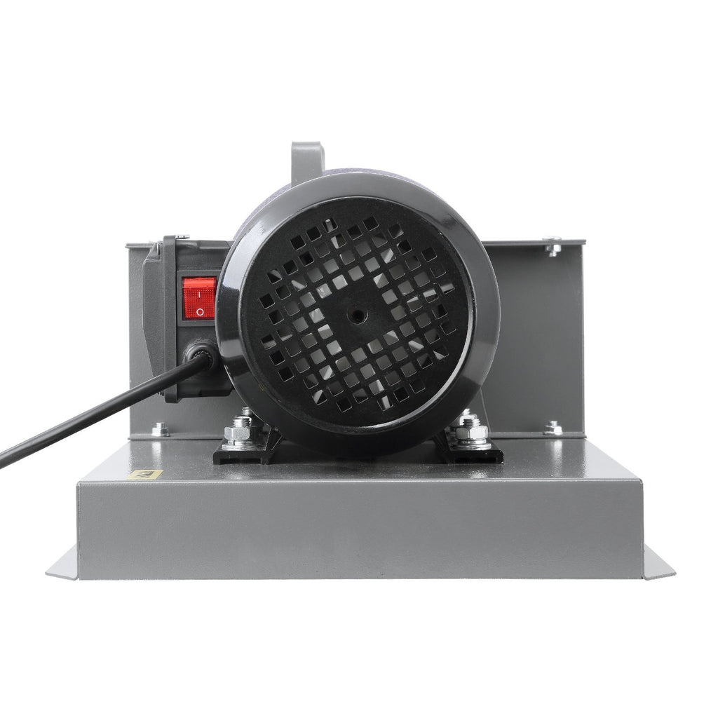 VEVOR Lawn Mower Blade Sharpener, 500W Lawnmower Blade Grinder With 7-inch Ceramic Grinding Wheel, Powerful Bench Mower Sharpening Machine For High Low Lift Blades, Gator Blades, Flat Blades