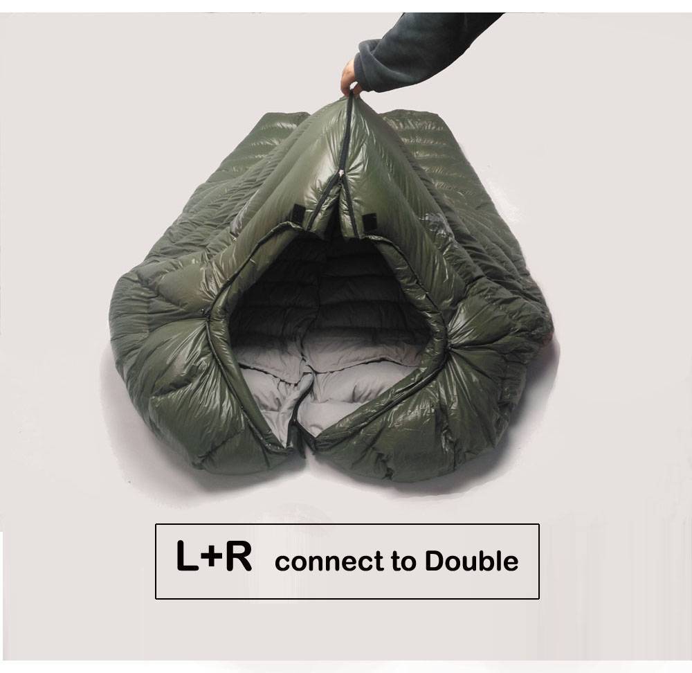 Kamperbox Outdoor Down Sleeping Bag Winter Warm Sleeping Bag