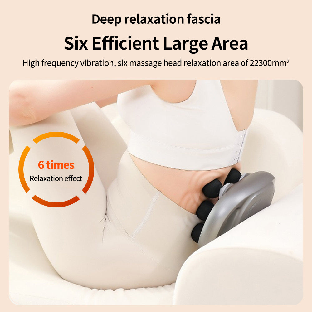 Trending 6-Head Smart Massager Heating Adjustable Intensity For Ultimate Relaxation