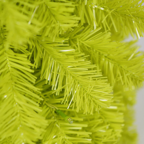 5FT Hinged Fir Artificial Fir Bent Top Christmas Tree, Xmas Tree Bendable Santa Hat Style Christmas Tree Holiday Decoration,400 Branch Tips,  LED Lights X-mas