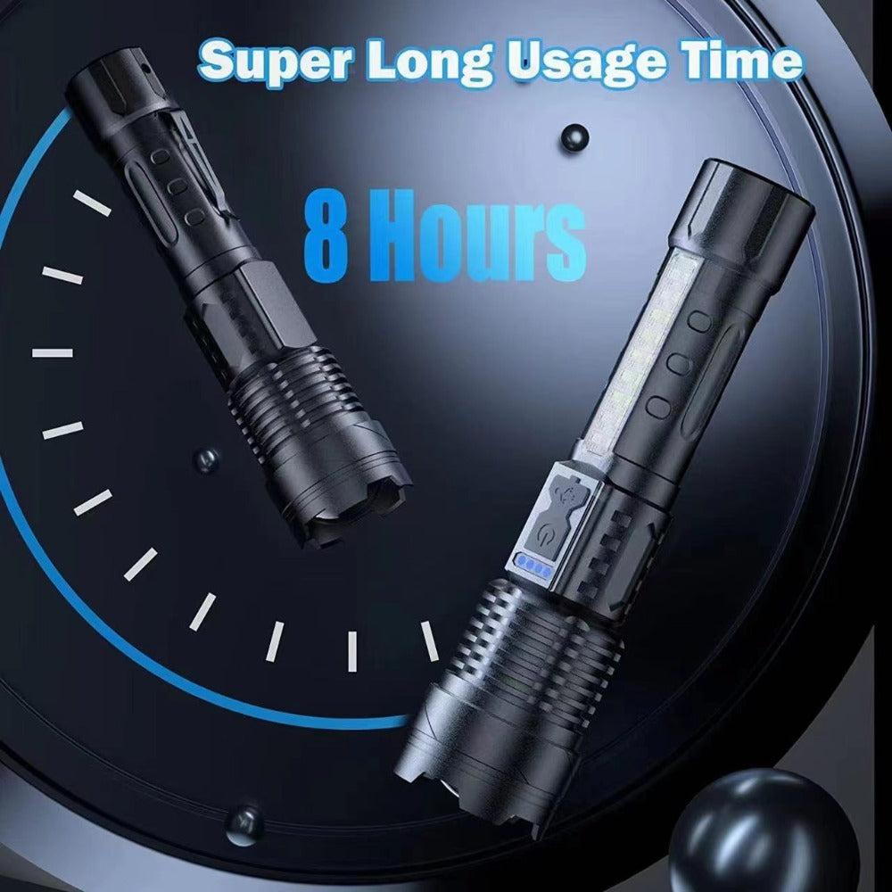 Ultra-bright Multi-function Flashlight - A Must-have For Outdoor Adventures And Rescues, Portable, Durable, And Available In A Variety Of Types