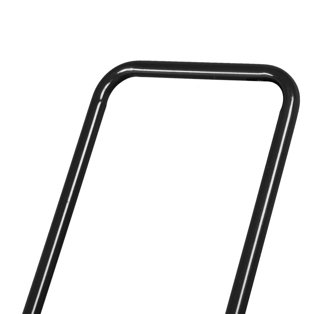 19 Inch Black Iron Lawn Roller Cylindrical