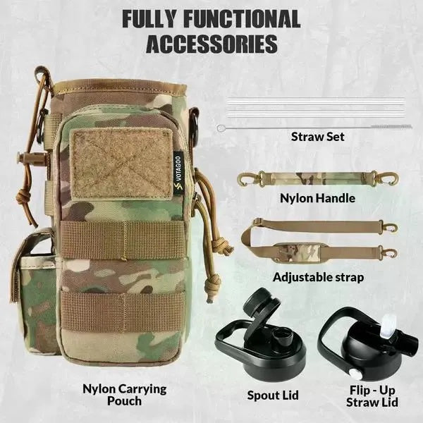 Tactical Water Bottle-32 Oz